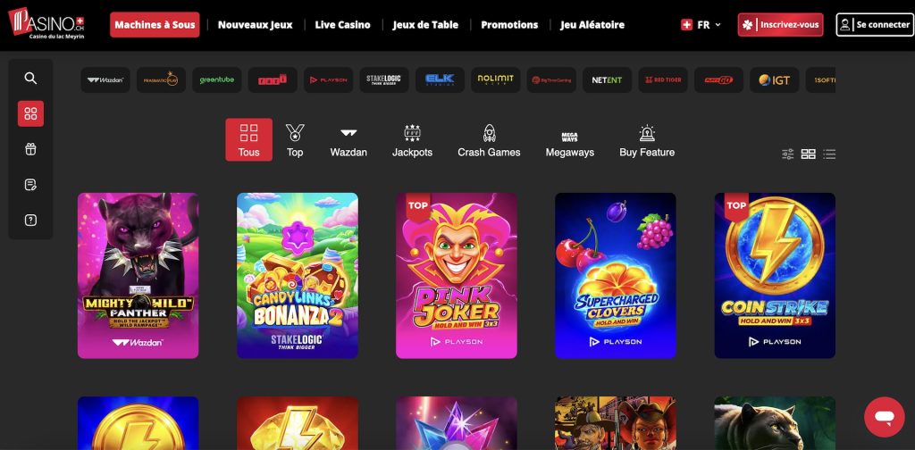 Pasino présente des slots variés avec jackpots et bonus.