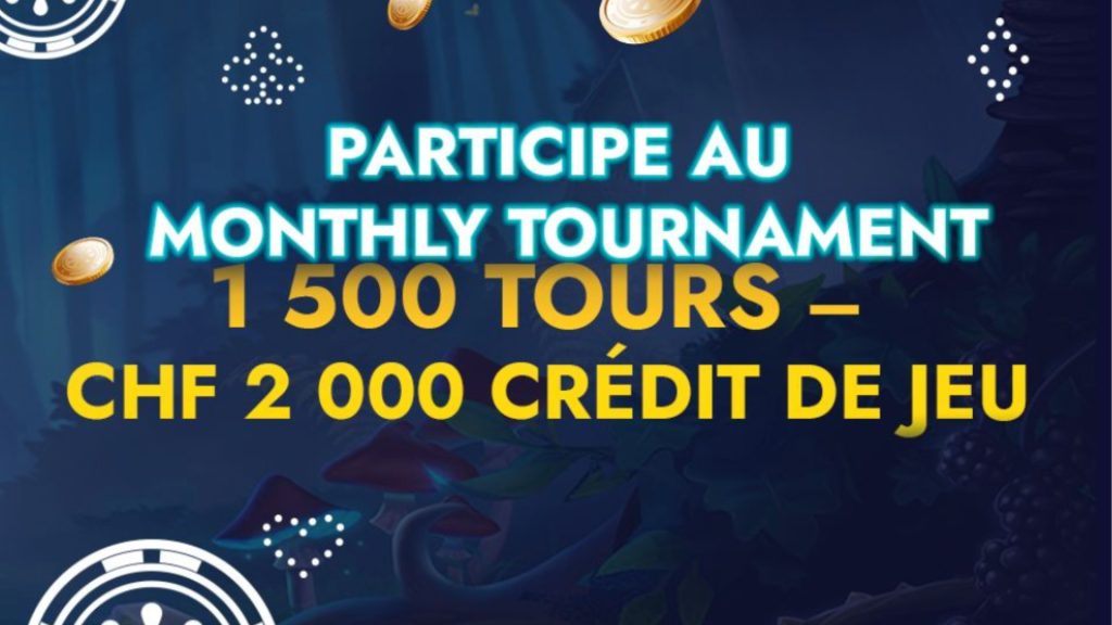 Gagnez des bonus sur le Monthly Tournament en ouvrant un compte avec le code promo 7Melons