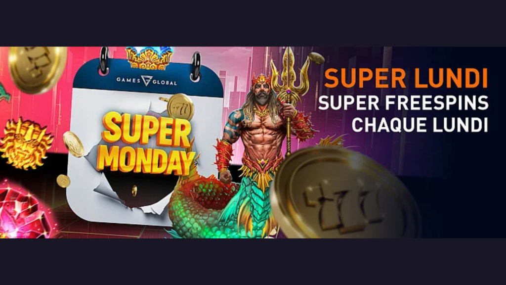 Super Mondays avec le code promo casino777