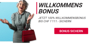 Jackpots.ch Bonus 2025: Willkommensbonus bis zu CHF 1’111 angeboten