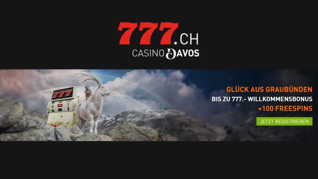 Promo Grisons Casino 777