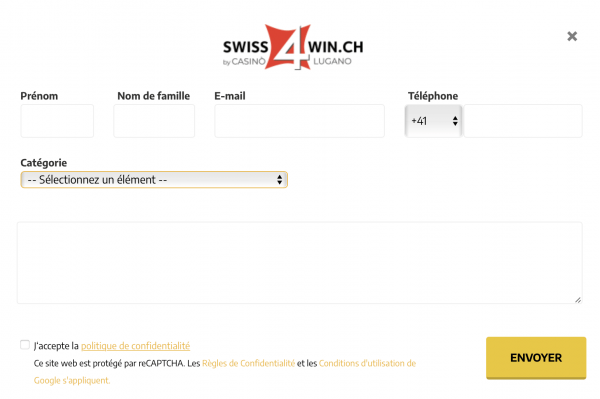 service client Swiss4win